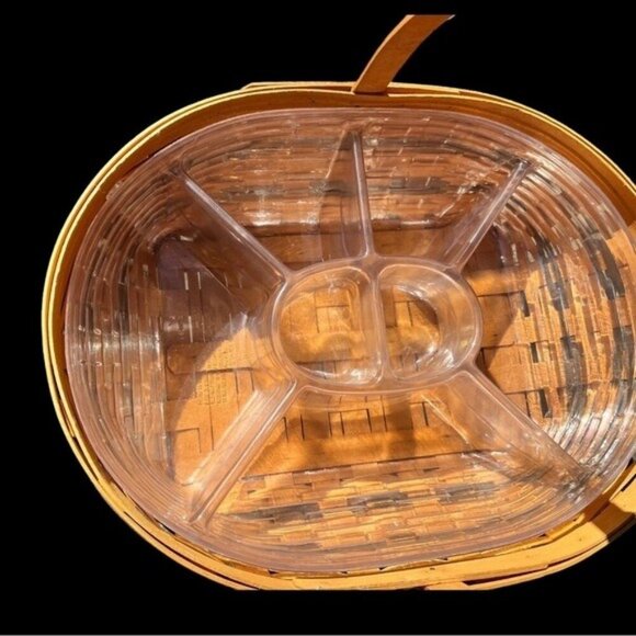 🌻Longaberger Traditions Collection Hospitality Basket 1998 Edition - Picture 9 of 14